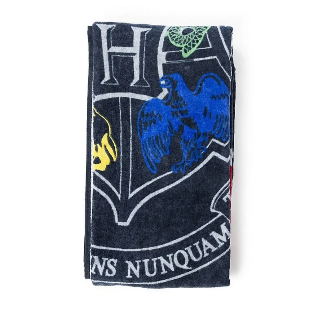 Harry Potter Hogwarts Quidditch Beach Towel NWT